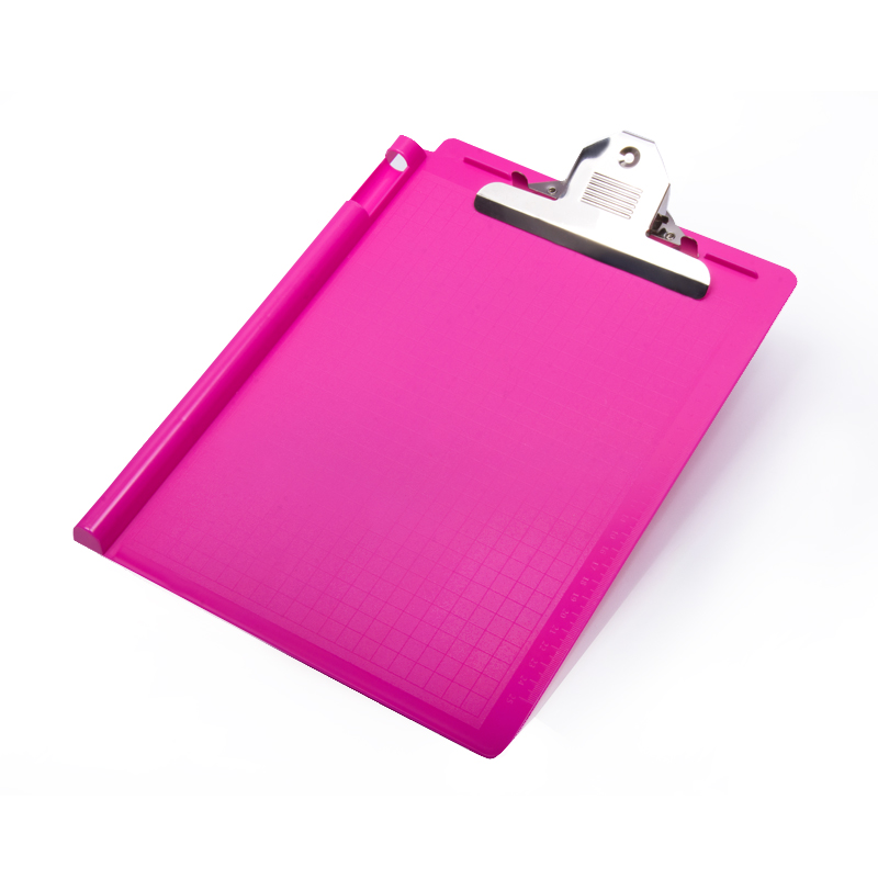 Factory Direct Sales A4 Plastic Tablet Clip Folder Test Paper Clip File Binder Power Clip Exclusive for Cross-Border