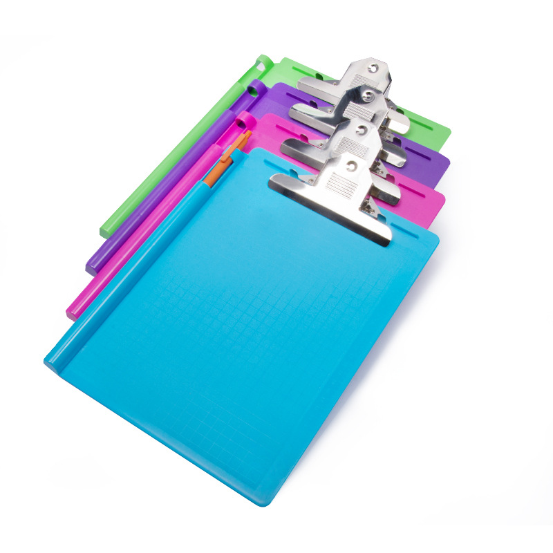 Factory Direct Sales A4 Plastic Tablet Clip Folder Test Paper Clip File Binder Power Clip Exclusive for Cross-Border Factory Direct Sales A4 Plastic Tablet Clip Folder Test Paper Clip File Binder Power Clip Exclusive for Cross-Border