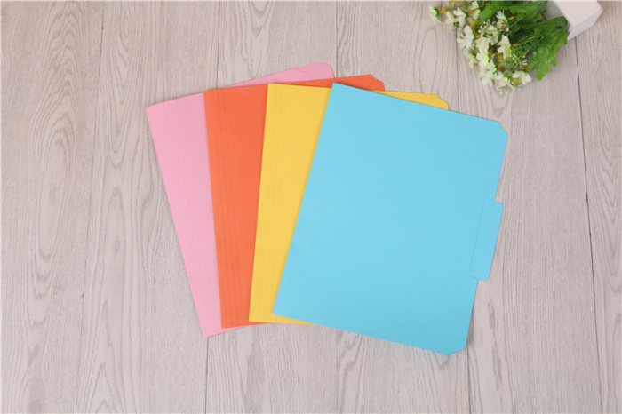 Paper folder color paper file cover mouth cover clip color folder Paper folder color paper file cover mouth cover clip color folder
