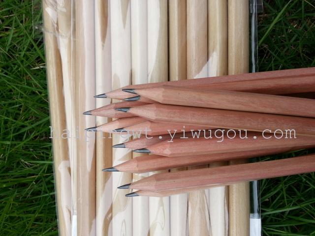Poplar softening at the HB pencil level pencil natural color green pencil eraser pencil