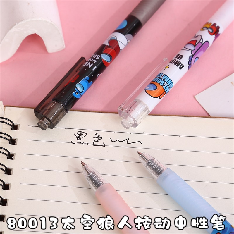 Astronaut Space Trip Pressing Pen 0.5mm Black Gel Ink Pen Student Ins Exam Brush Writing Pen Gel Pen Astronaut Space Trip Pressing Pen 0.5mm Black Gel Ink Pen Student Ins Exam Brush Writing Pen Gel Pen