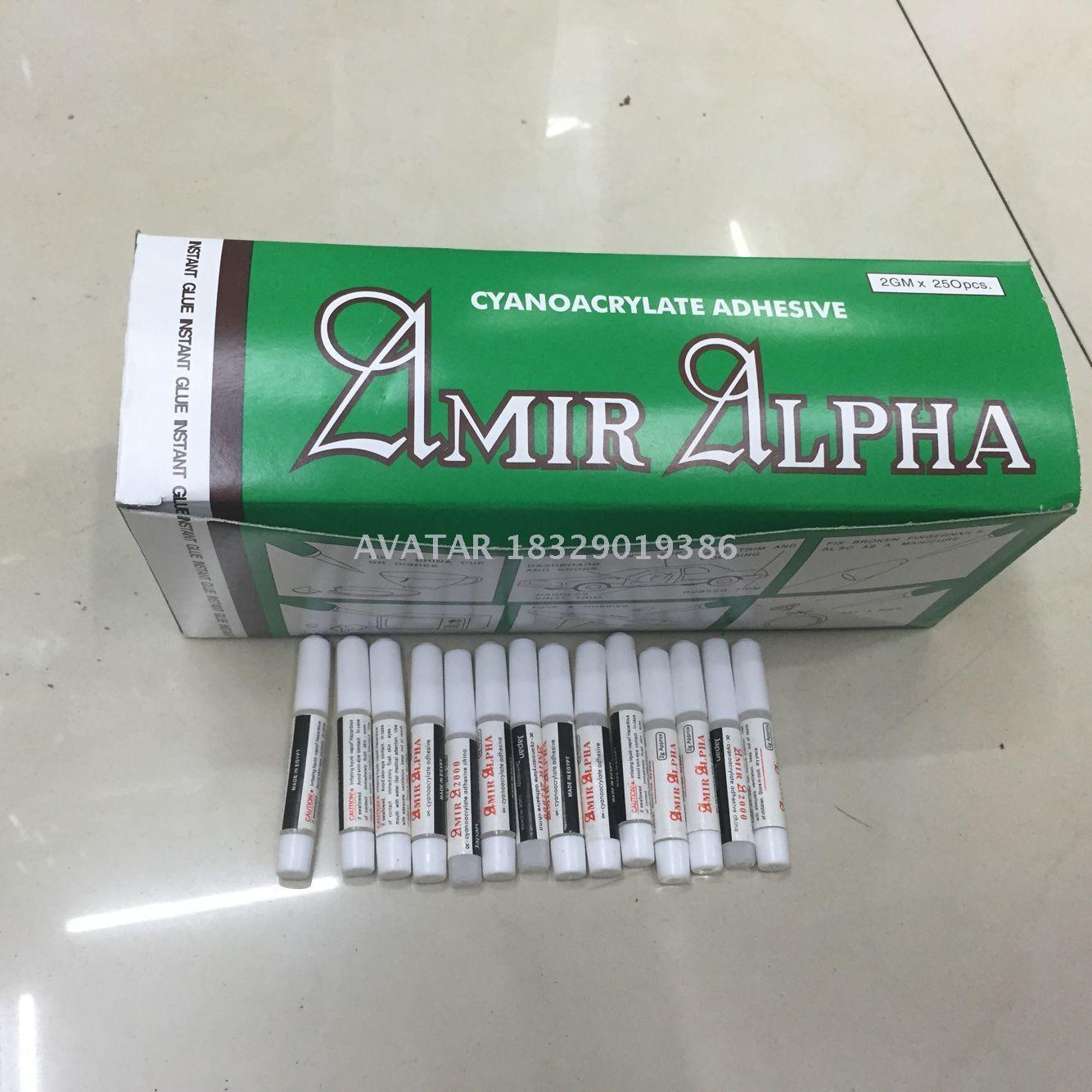  Power ALPHA cyanoacrylate adhesive 502 glue for paper leather rubber glass wood