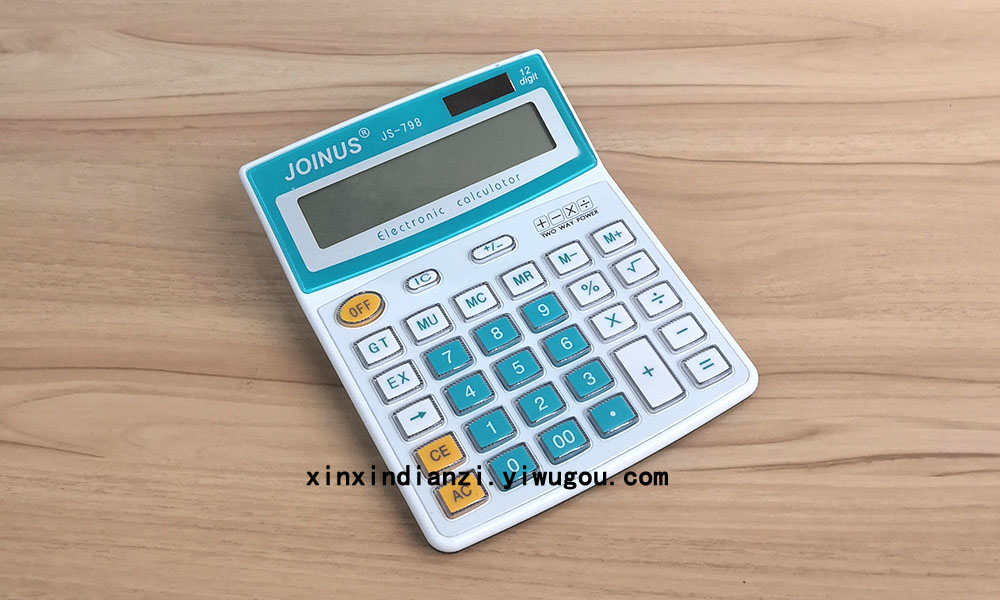 Joinus798 Color Solar Office Calculator 12-Digit Large Calculator Pink Green Black Calculator Joinus798 Color Solar Office Calculator 12-Digit Large Calculator Pink Green Black Calculator