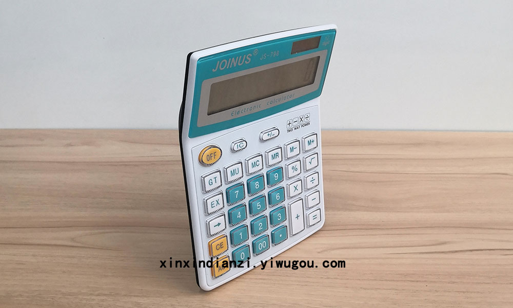 Joinus798 Color Solar Office Calculator 12-Digit Large Calculator Pink Green Black Calculator Joinus798 Color Solar Office Calculator 12-Digit Large Calculator Pink Green Black Calculator