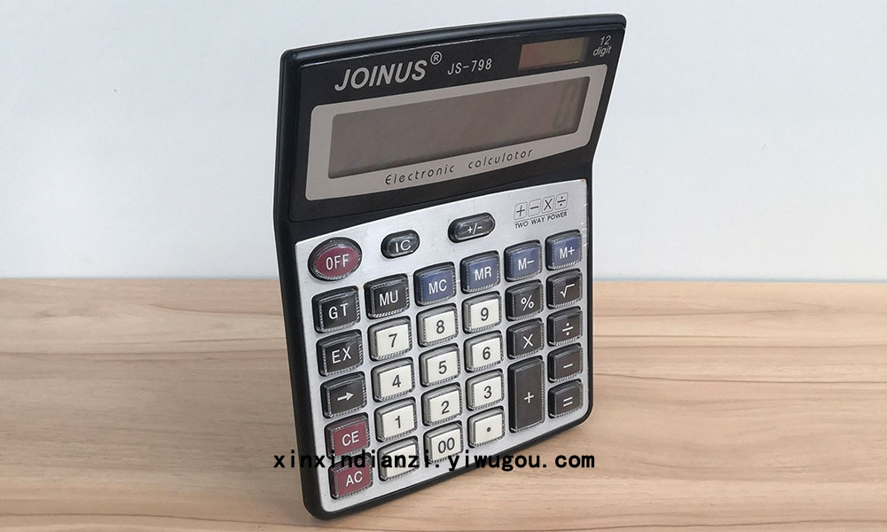 Joinus798 Color Solar Office Calculator 12-Digit Large Calculator Pink Green Black Calculator Joinus798 Color Solar Office Calculator 12-Digit Large Calculator Pink Green Black Calculator