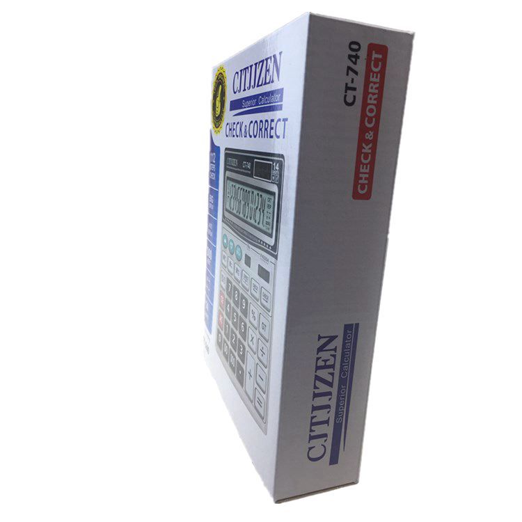 Factory Supply Calculator CT-740 Solar Office Large Screen with 14 Digits