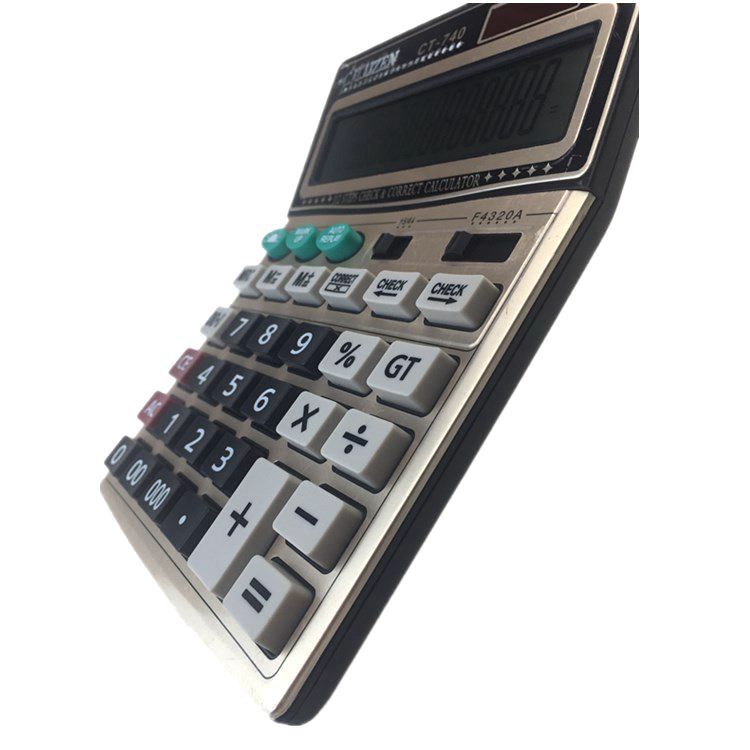 Factory Supply Calculator CT-740 Solar Office Large Screen with 14 Digits