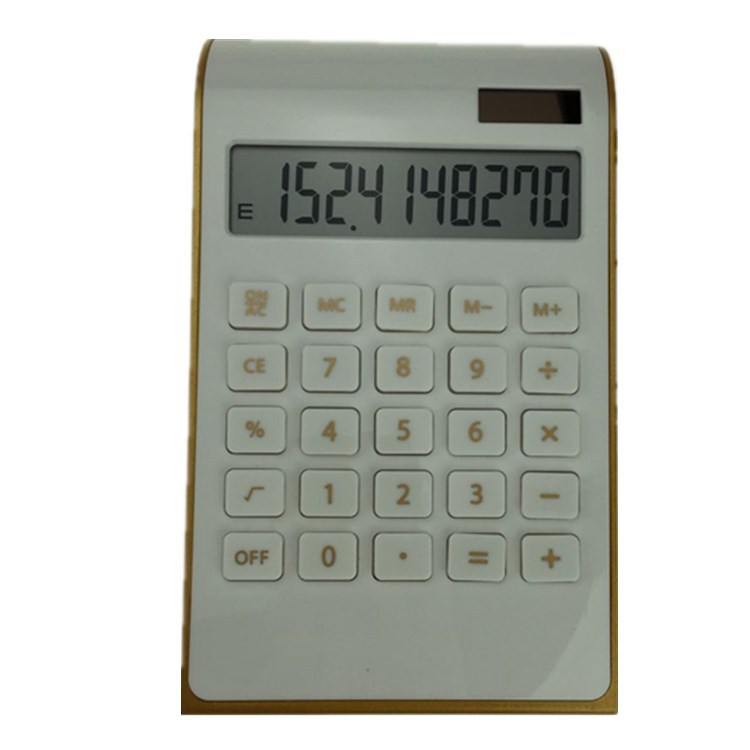 Factory Direct Sales 2236 Gift Colorful Printable Logo Solar Calculator Customization
