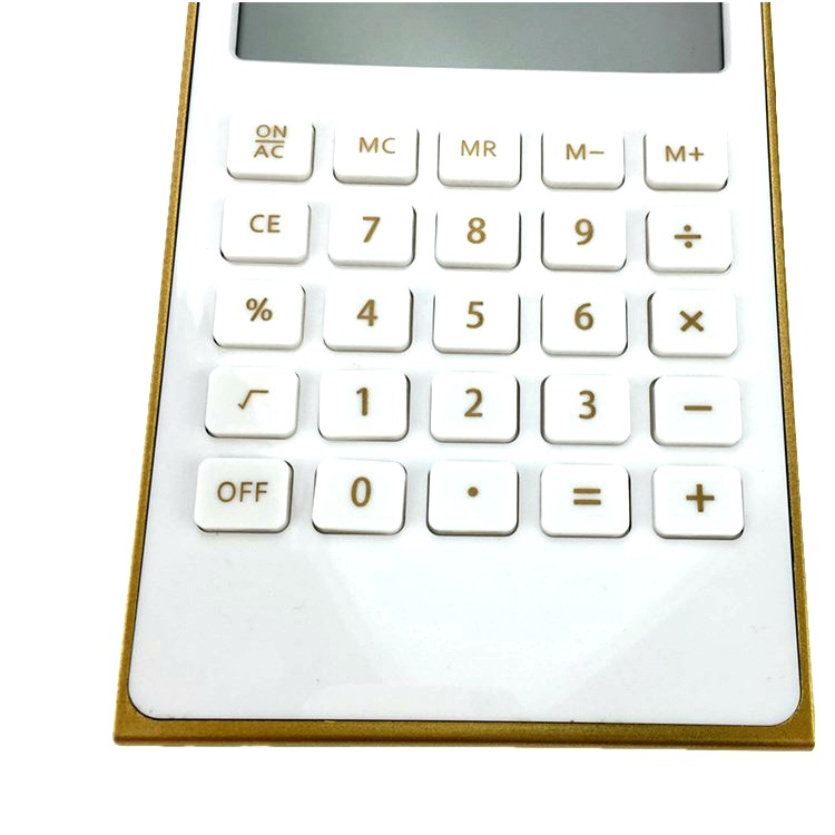 Factory Direct Sales 2236 Gift Colorful Printable Logo Solar Calculator Customization