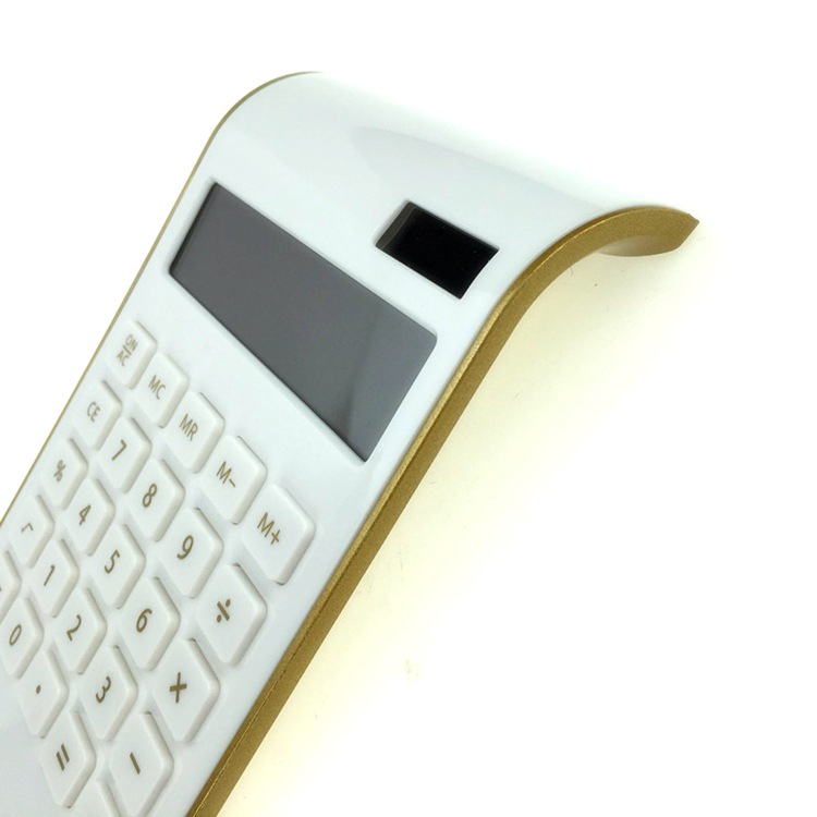Factory Direct Sales 2236 Gift Colorful Printable Logo Solar Calculator Customization