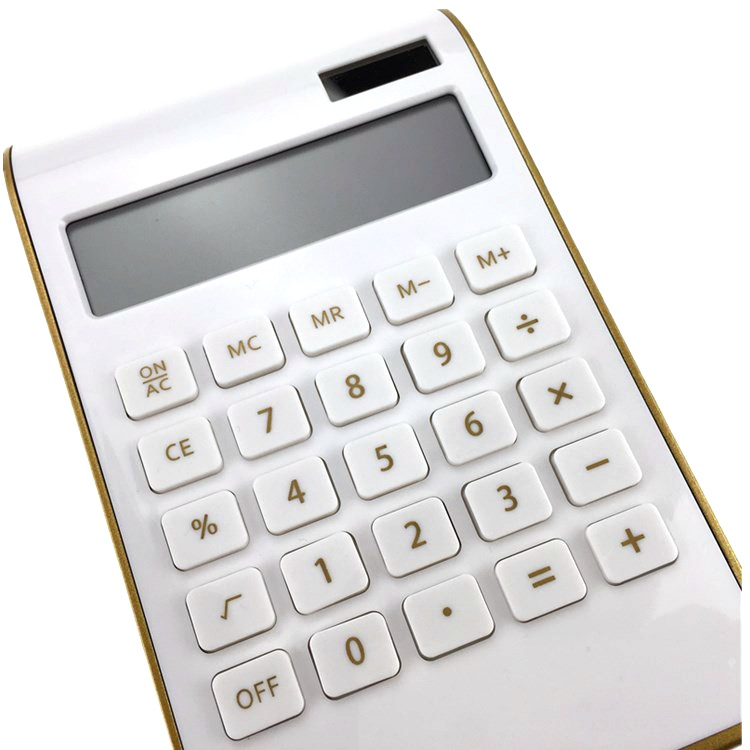 Factory Direct Sales 2236 Gift Colorful Printable Logo Solar Calculator Customization
