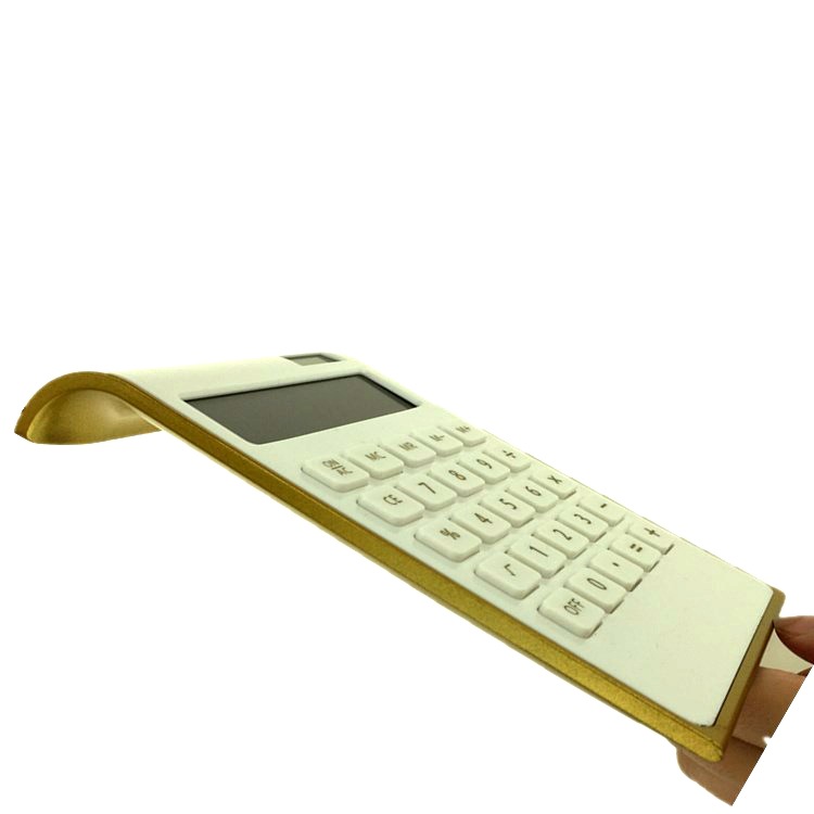 Factory Direct Sales 2236 Gift Colorful Printable Logo Solar Calculator Customization