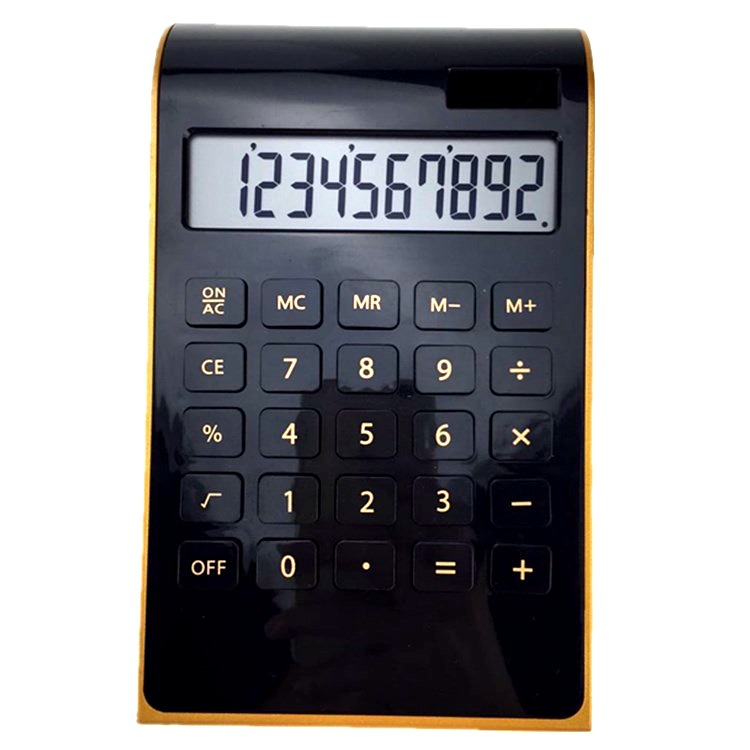 Factory Direct Sales 2236 Gift Colorful Printable Logo Solar Calculator Customization