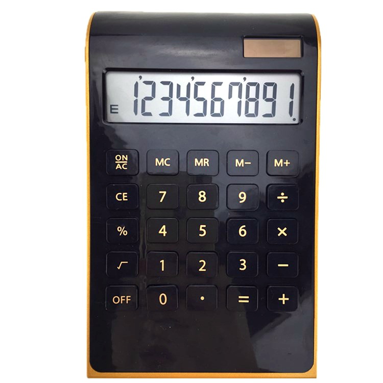 Factory Direct Sales 2236 Gift Colorful Printable Logo Solar Calculator Customization