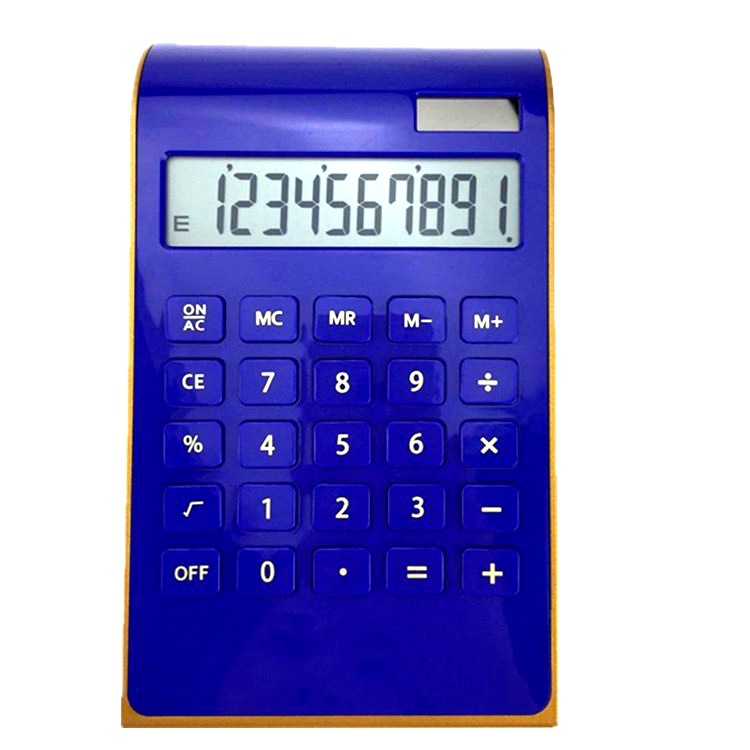 Factory Direct Sales 2236 Gift Colorful Printable Logo Solar Calculator Customization