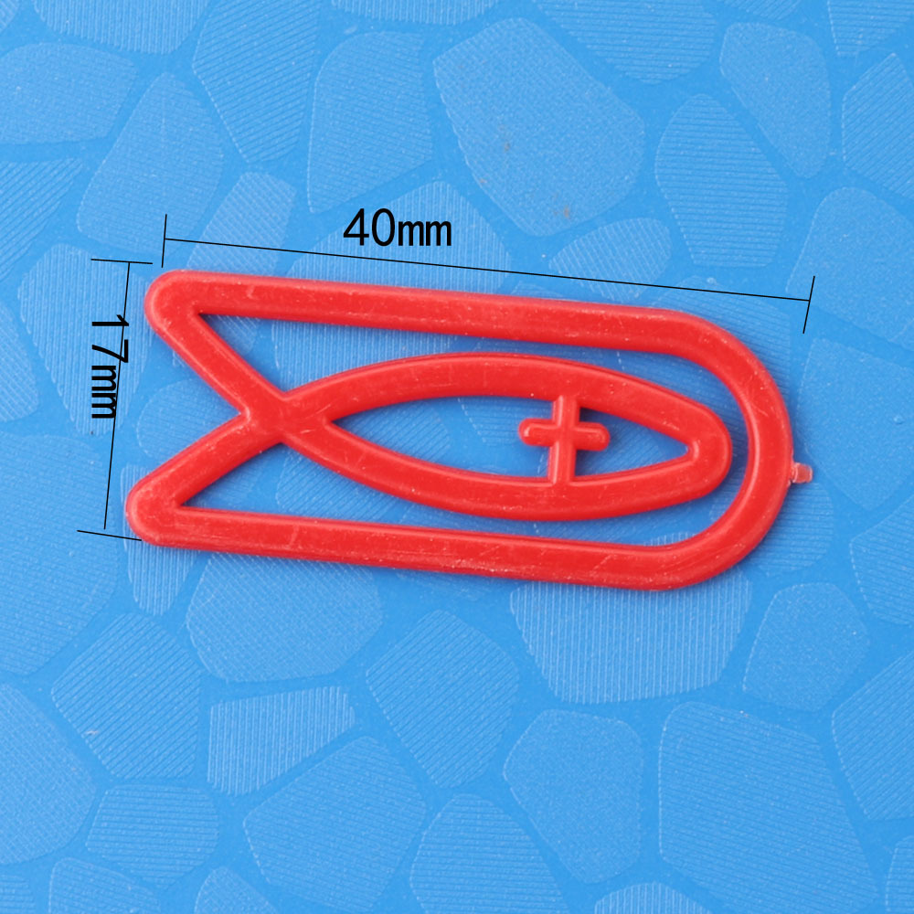 Color plastic special-shaped paper clip cartoon card paper clip 40mm cross-border special supply Color plastic special-shaped paper clip cartoon card paper clip 40mm cross-border special supply