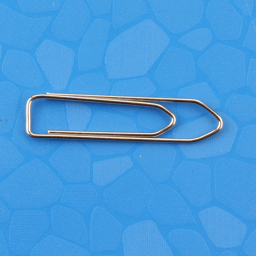 [factory direct sales] metal cartoon paper clip nickel plated paper clip 28mm spot supply