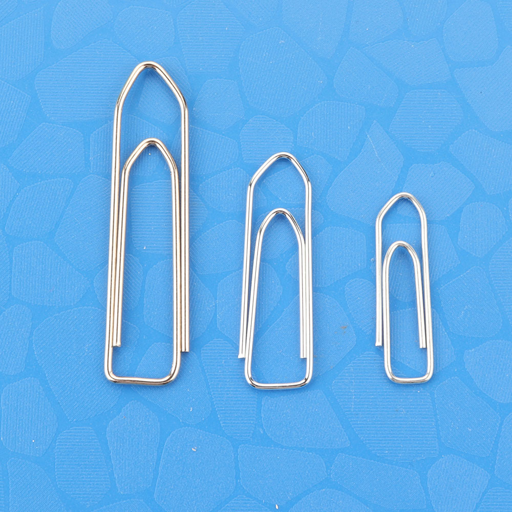 [factory direct sales] metal cartoon paper clip nickel plated paper clip 28mm spot supply