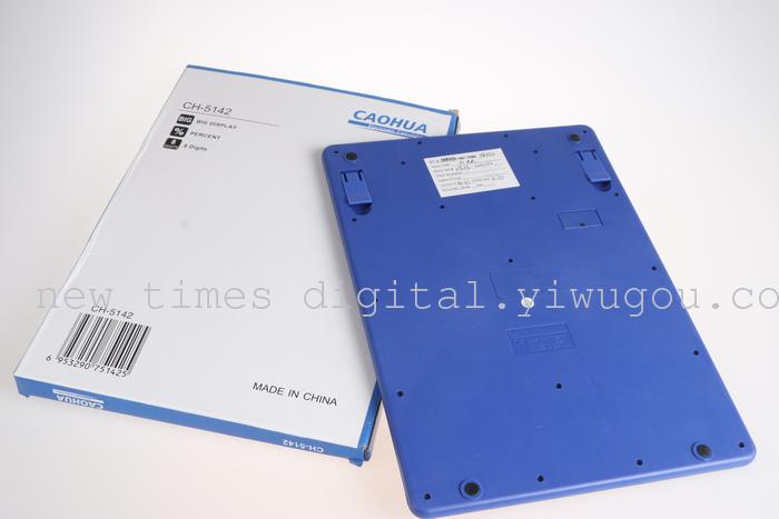 Factory direct CH-5142 CAOHUA A4 flat panel desktop calculator