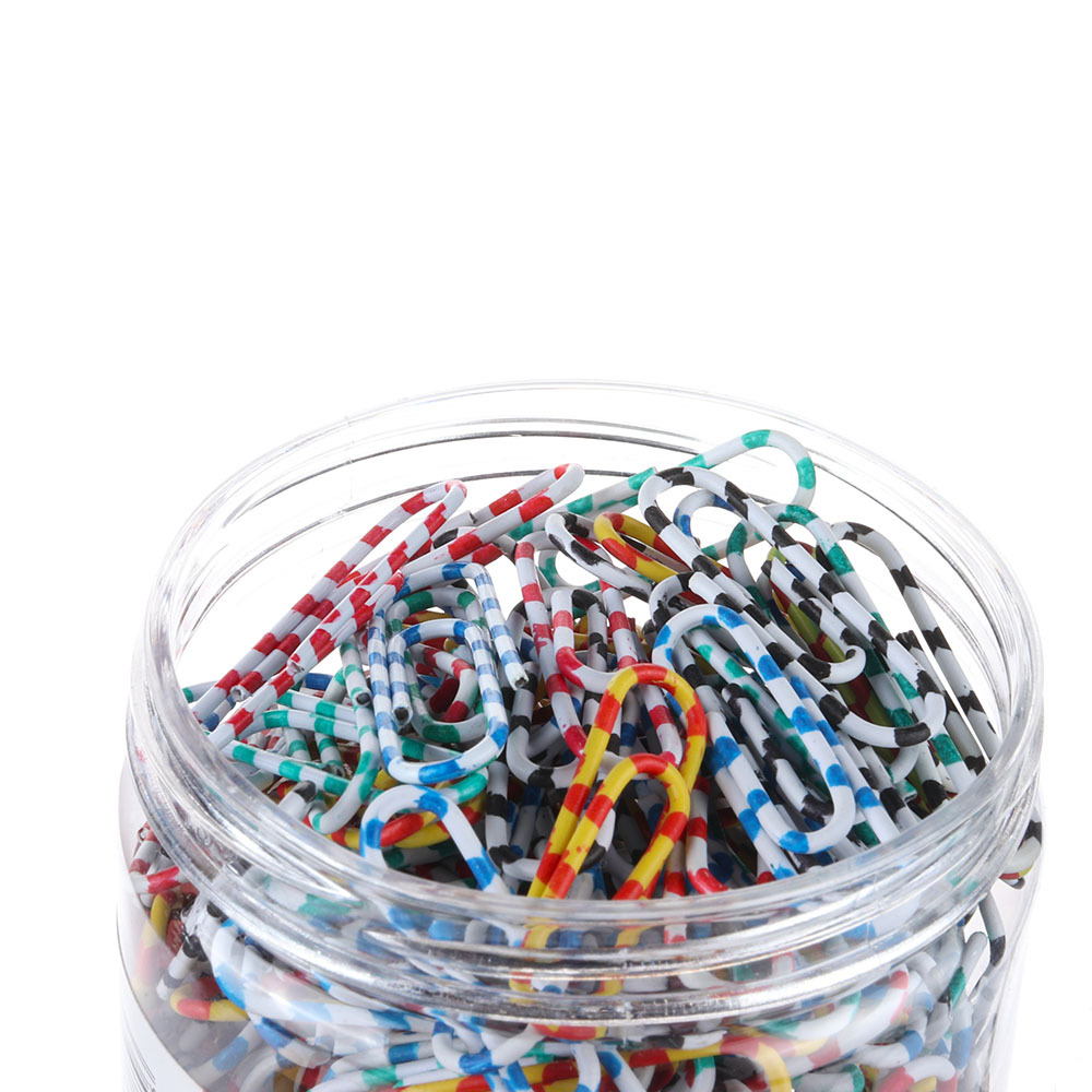 Yiwu spot color paper clip cross-border for nickel - plated silver zebra paper clip 28mm200