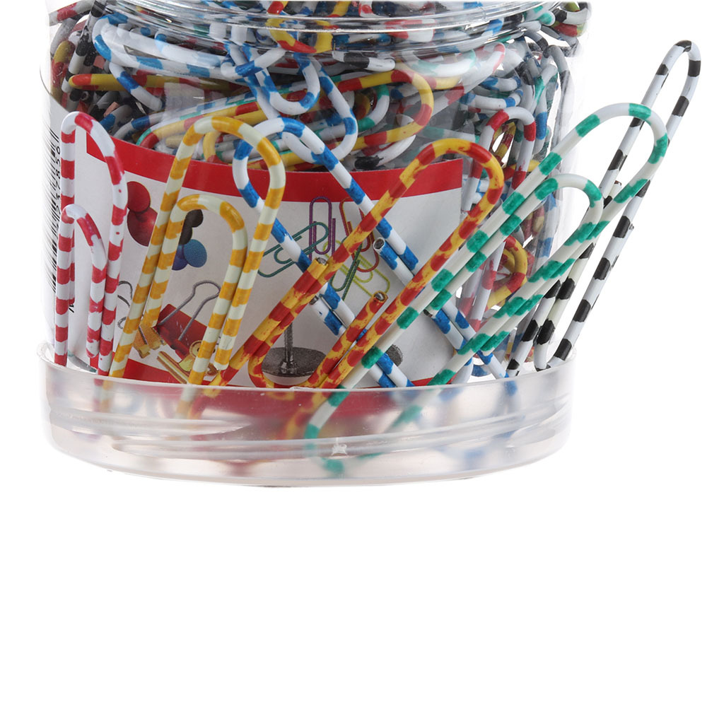 Yiwu spot color paper clip cross-border for nickel - plated silver zebra paper clip 28mm200