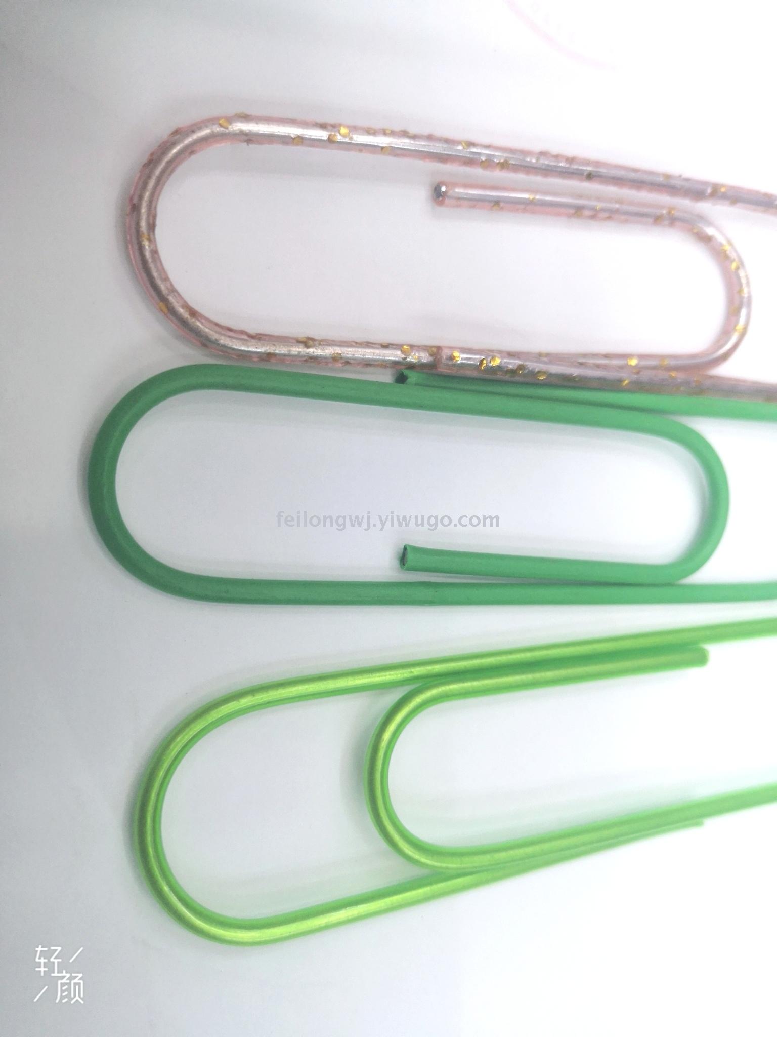 Creative sequin paper clip colorful paper clip colorful rose gold 28MM/33MM/50MM/78MM desk storage Creative sequin paper clip colorful paper clip colorful rose gold 28MM/33MM/50MM/78MM desk storage
