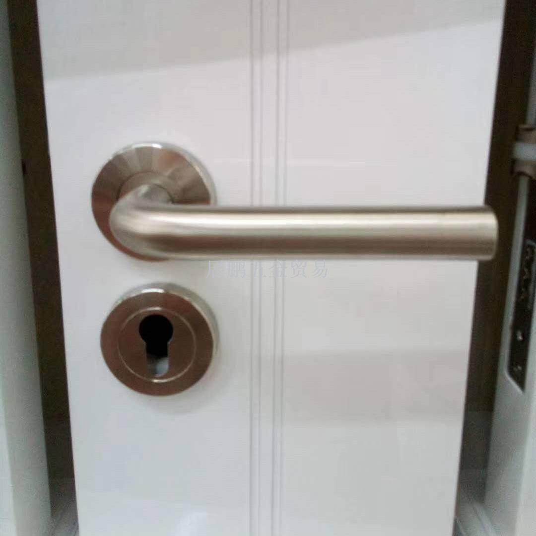 Home Decorative Fission Lock Handle Lever Door Handle Sets Stainless Steel Door Handle 