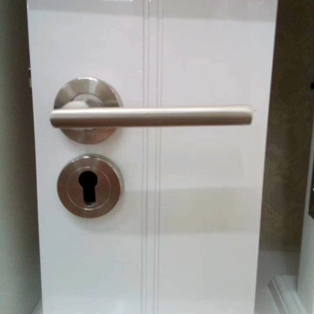 Home Decorative Fission Lock Handle Lever Door Handle Sets Stainless Steel Door Handle 