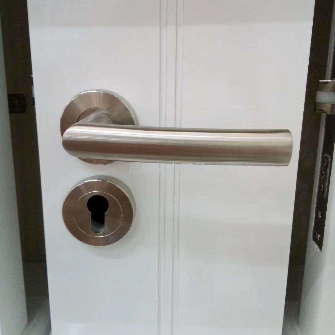 Home Decorative Fission Lock Handle Lever Door Handle Sets Stainless Steel Door Handle 