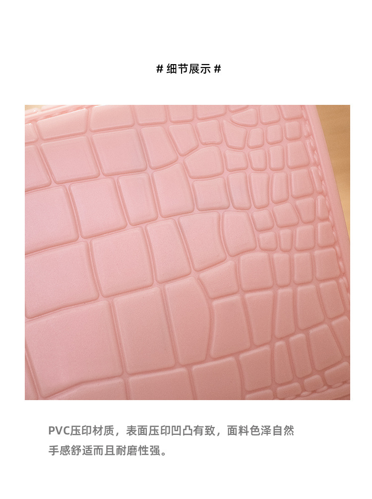 Women's Bag 2021 New Mini Crocodile Pattern Lock Pearl Handle Gel Bag Fresh Lipstick Pack Foreign Trade