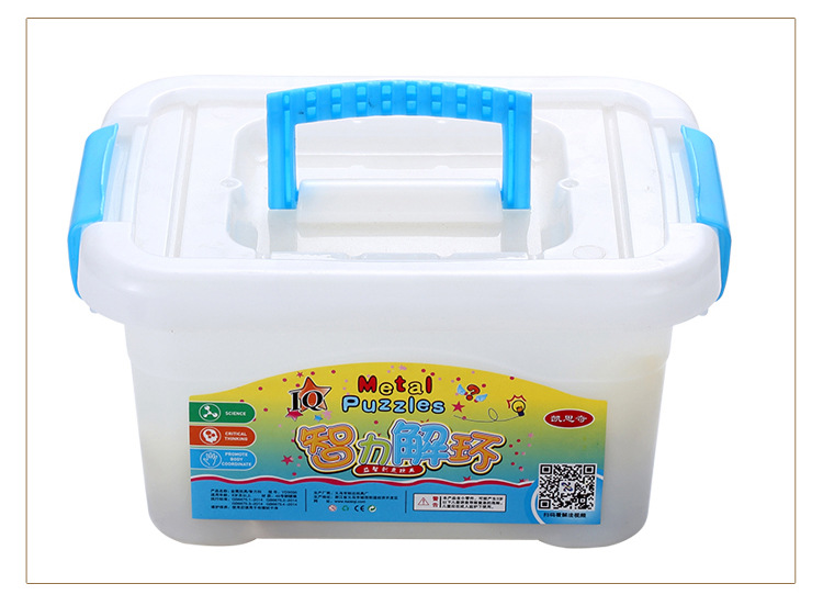 the puzzle Toys Intellectual Power Network Covered 30 Times Extract Metal Leisure Series of interlocked Ruban Toy Lock