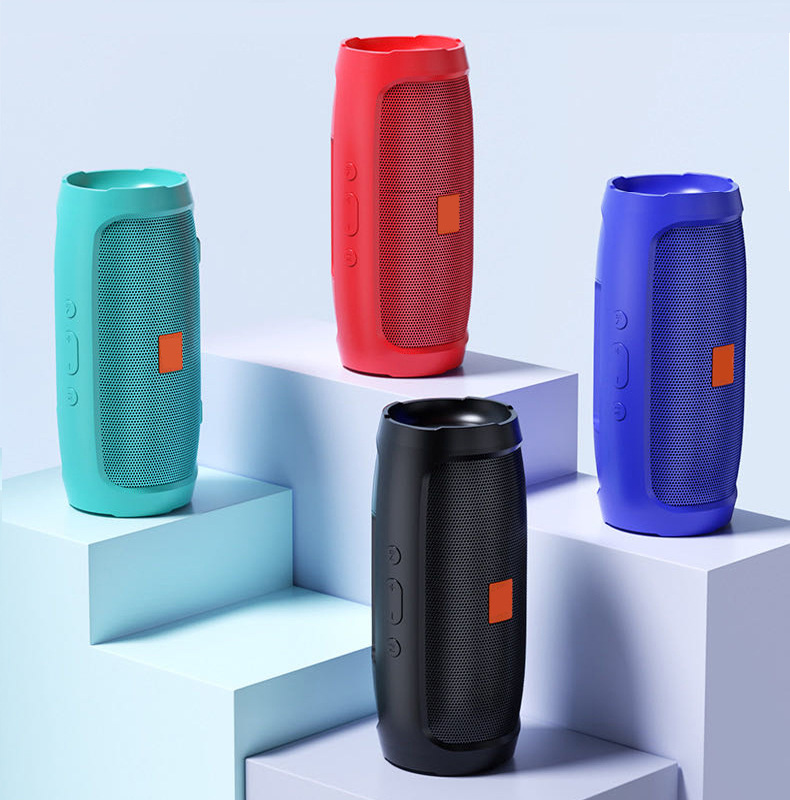 Foreign Trade Wireless Bluetooth Speaker Outdoor Car Card Subwoofer Household Desk Voice Mini Lock and Load Spray Audio