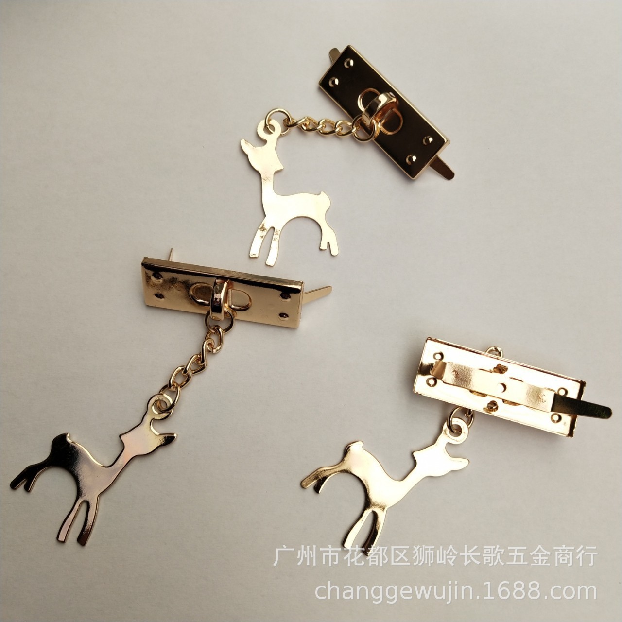 Hardware Lock Hyuna Same Style DIY Luggage Preparation Decoration Material Package Deer Pendant Hardware Accessories Hardware Lock Hyuna Same Style DIY Luggage Preparation Decoration Material Package Deer Pendant Hardware Accessories