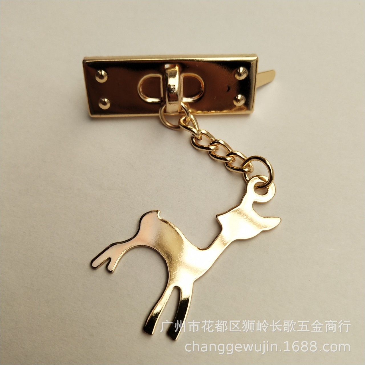 Hardware Lock Hyuna Same Style DIY Luggage Preparation Decoration Material Package Deer Pendant Hardware Accessories Hardware Lock Hyuna Same Style DIY Luggage Preparation Decoration Material Package Deer Pendant Hardware Accessories
