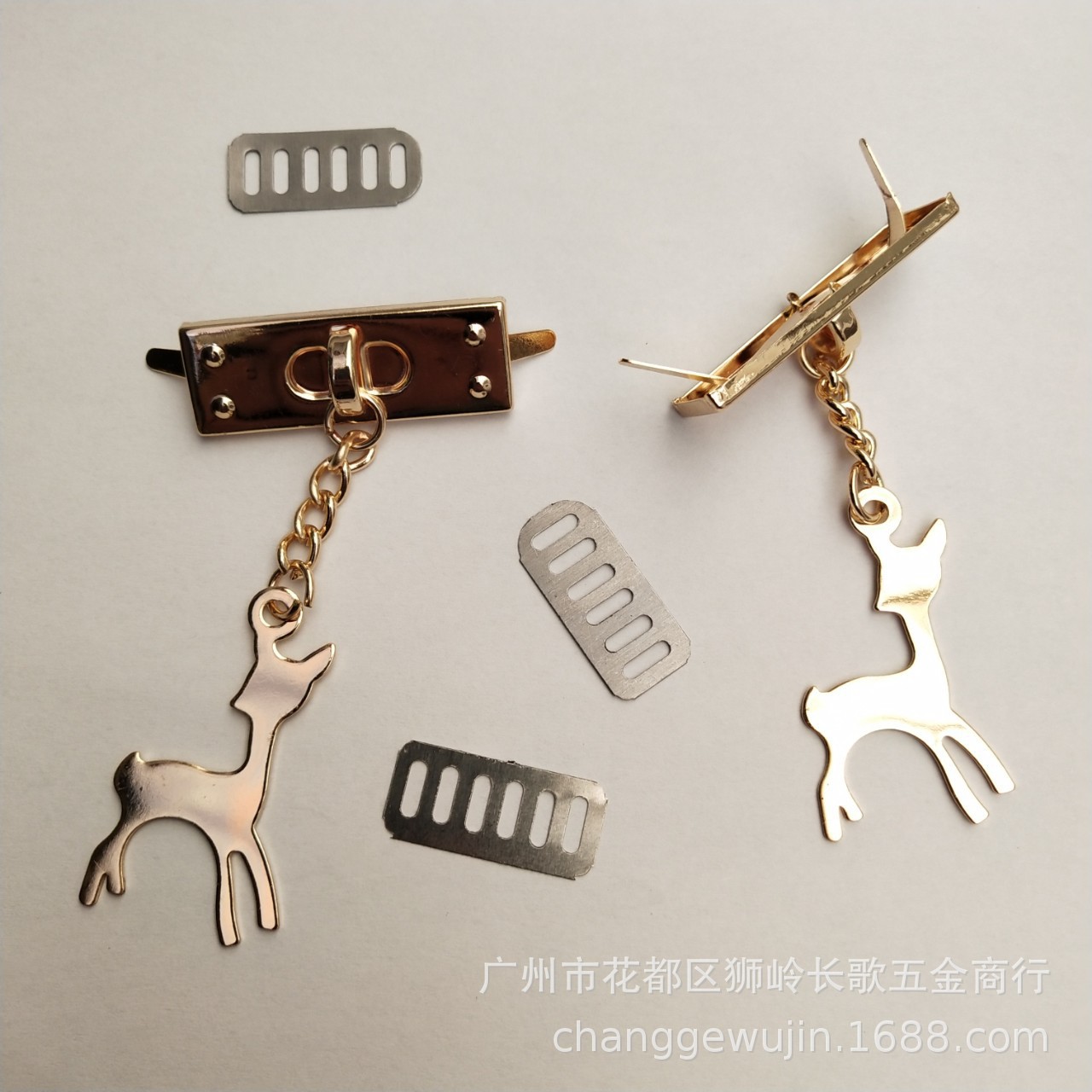 Hardware Lock Hyuna Same Style DIY Luggage Preparation Decoration Material Package Deer Pendant Hardware Accessories Hardware Lock Hyuna Same Style DIY Luggage Preparation Decoration Material Package Deer Pendant Hardware Accessories