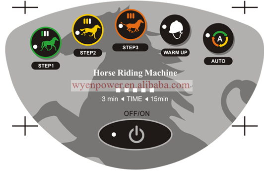 Factory wholesale horse riding machine home fitness equipment sports equipment