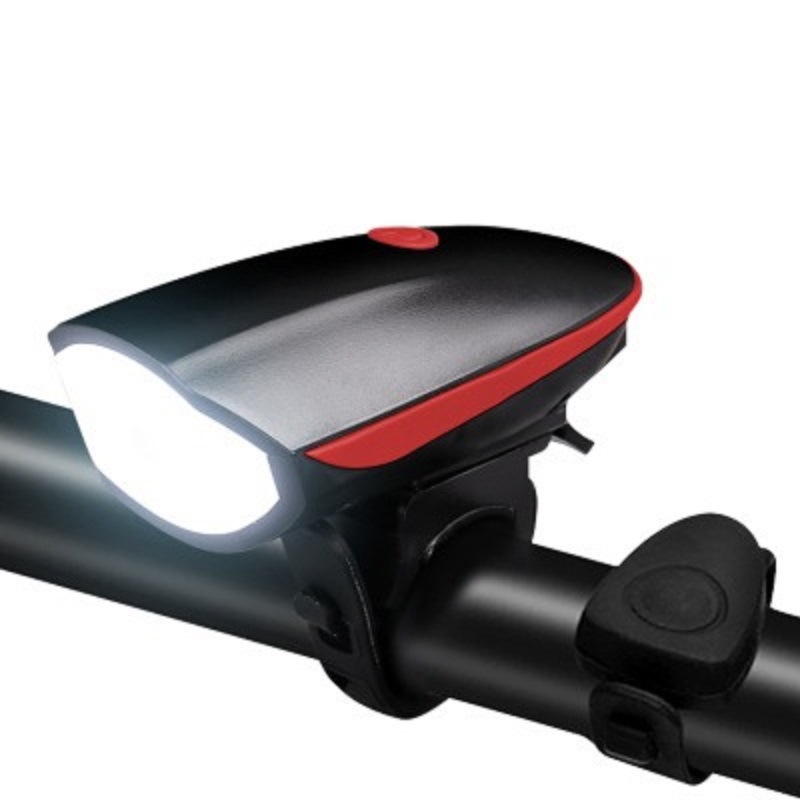 Amazon Direct Bicycle Headlight USB Charging Bicycle Headlight Night Riding Horn Lighting Outdoor Equipment Riding