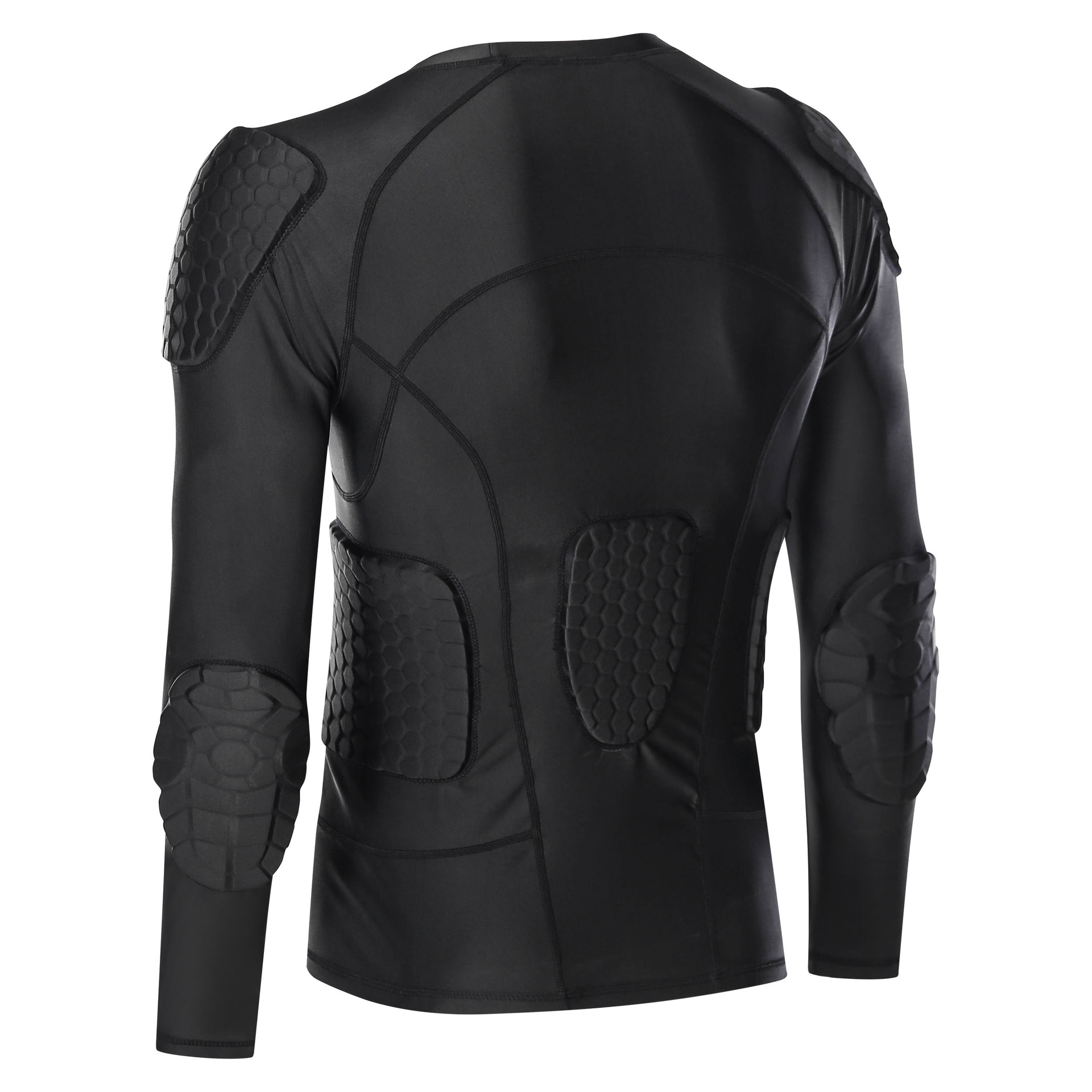 Sports Anti-Collision Basketball Rugby Football Goalkeeper Clothing Breathable Training Riding Anti-Collision Clothing Long Sleeve Protective Gear Equipment