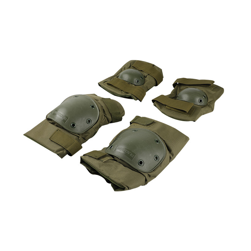 Sports Kneecaps Set Military Fans Field Equipment Knee and Elbow Pad Roller Skating Outdoor Climbing Riding Kneelet Set