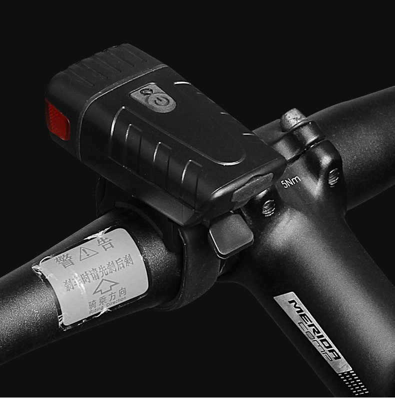 Usb-powered bike headlamp hj-050 nightlight riding equipment