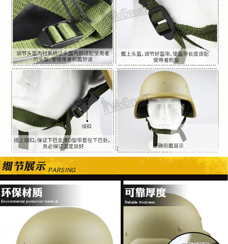 Wosport Factory Direct Sales Outdoor CS Equipment Riding Protection American SWAT Sponge Liner Tactical M88 Helmet