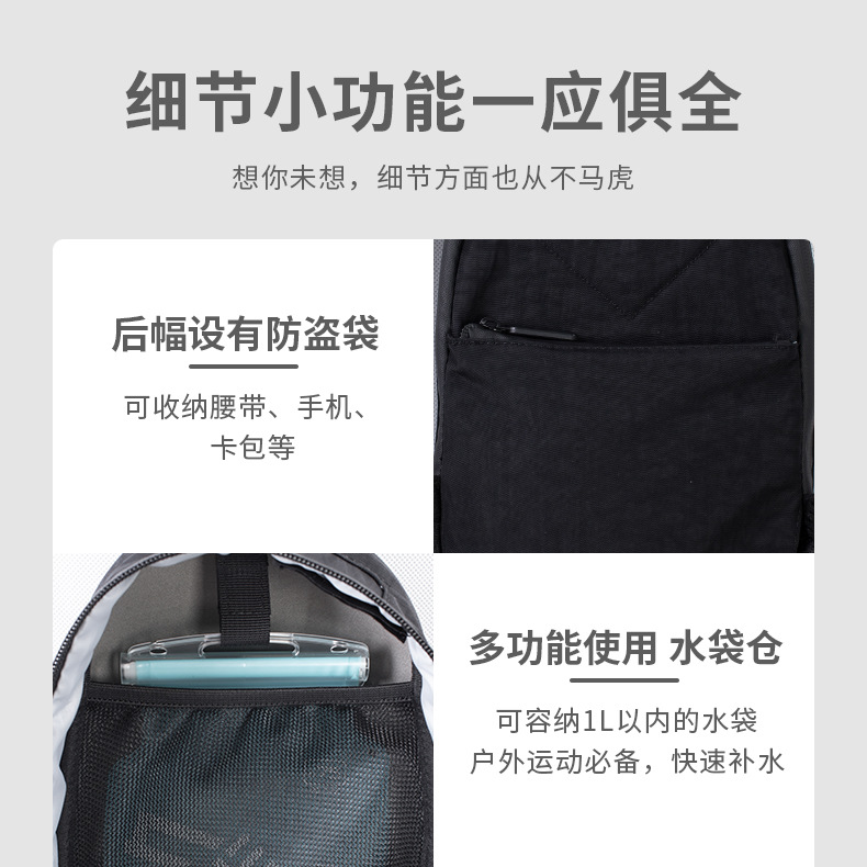 2020 New Shoulder Messenger Bag Large Capacity Fashion Chest Bag Riding Water Bag Backpack Customized Outdoor Sports Equipment