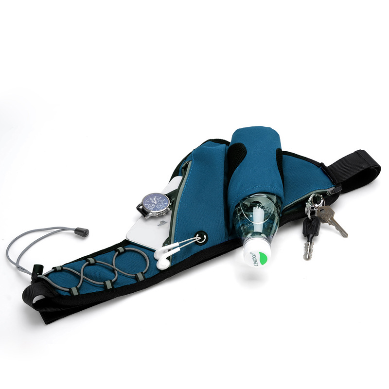 Outdoor Sports Running Kettle Waist Bag Large Capacity Triangle Riding Kettle Bag Waterproof Marathon Equipment Supplies