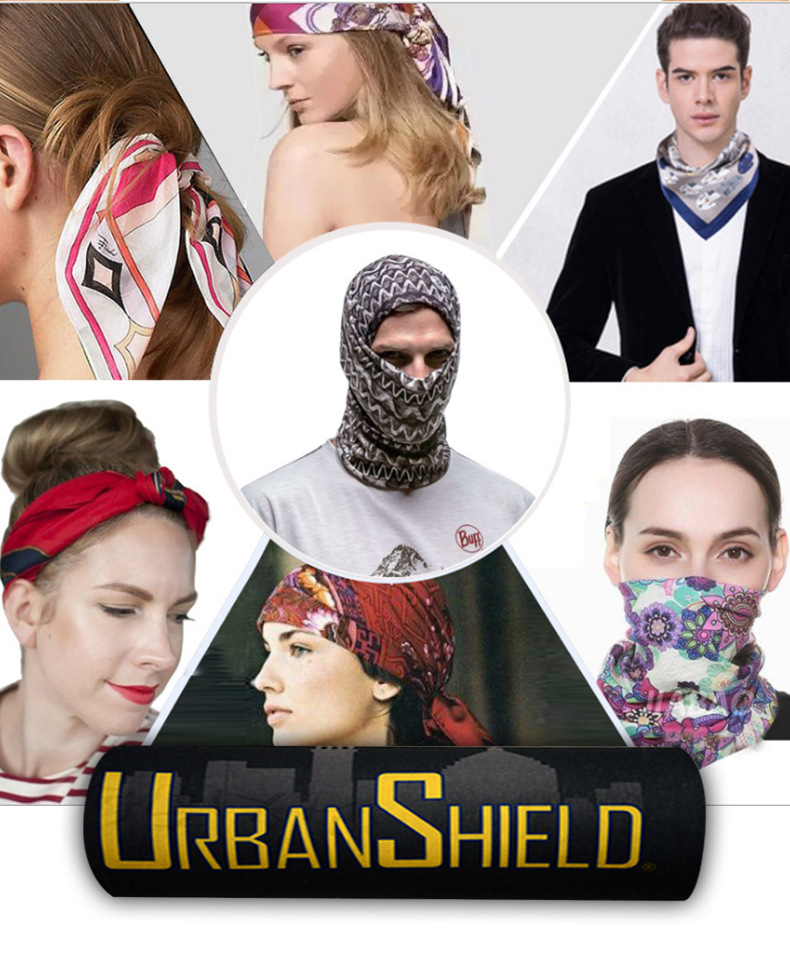 Magic Headband Mask Cycling Supplies Scarf Sports Equipment Windproof Ice Silk Headgear Riding Cap Bandana Bicycle