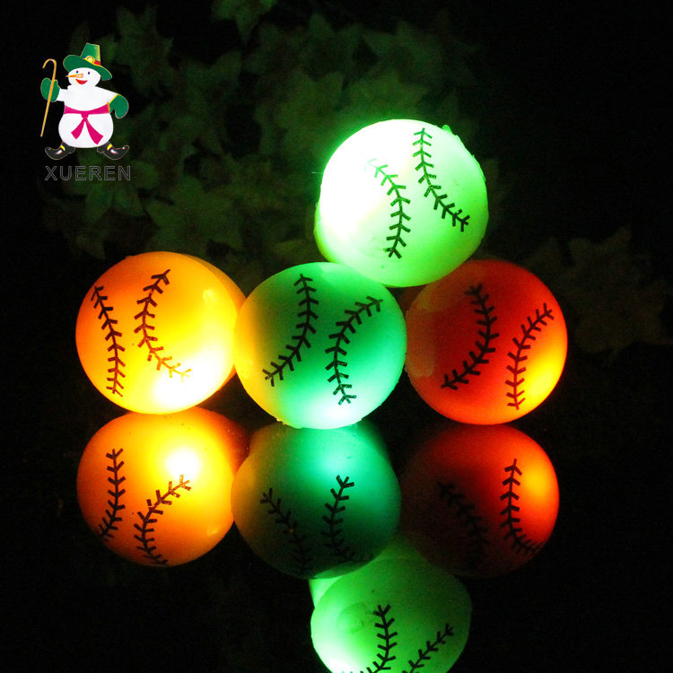 Winter color LED light volleyball super creative ring flash ring wholesale stalls selling children Winter color LED light volleyball super creative ring flash ring wholesale stalls selling children