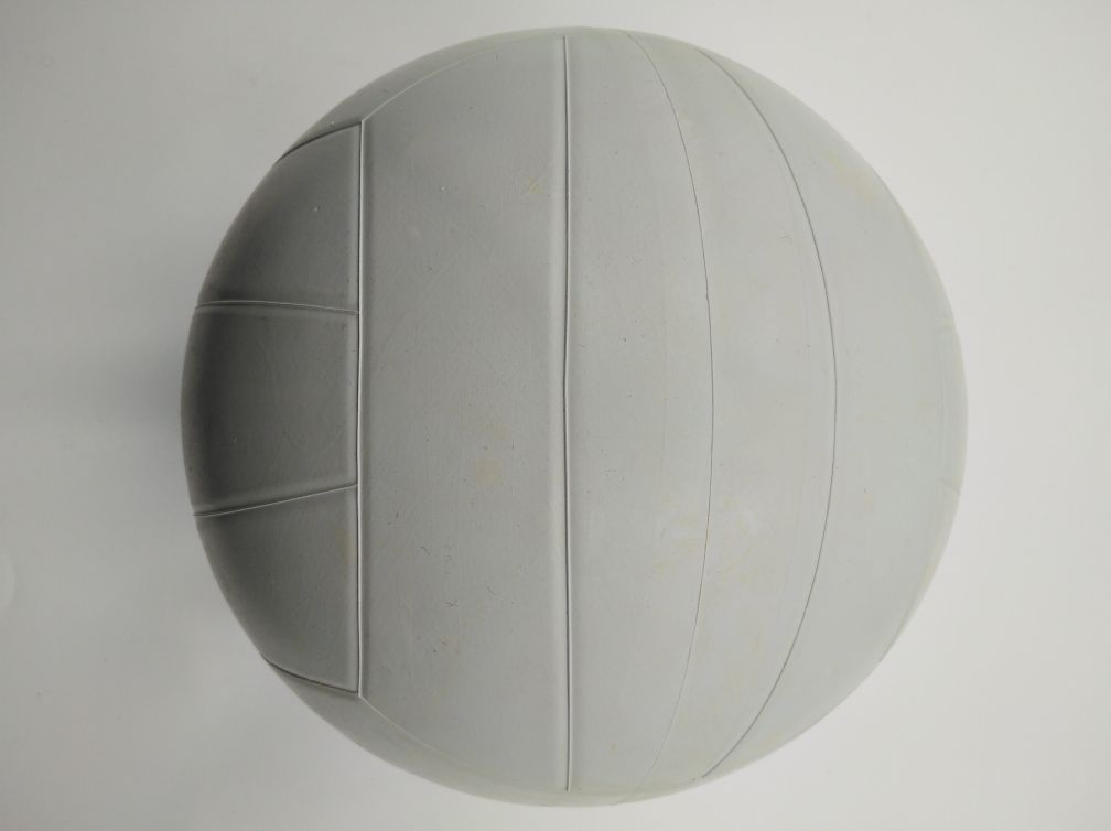 No.5 rubber all-white A volleyball No.5 rubber all-white A volleyball