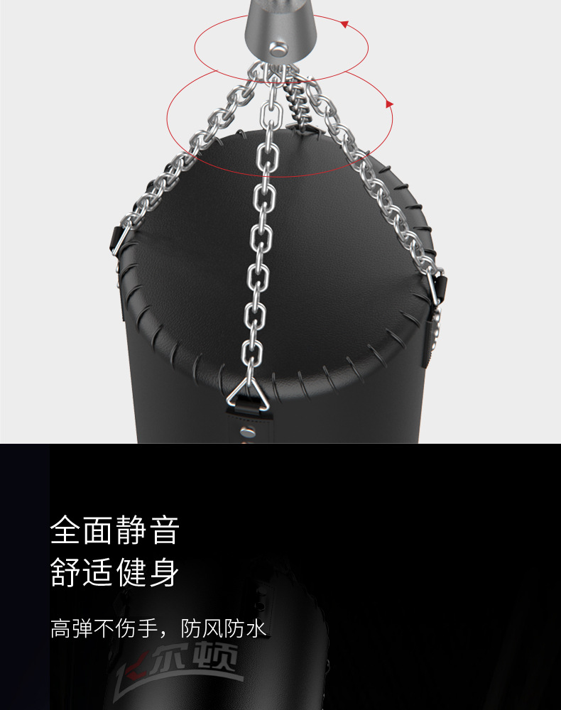 Feilton Hanging Solid Sandbag Sandbag Thickened Canvas Pu Boxing Sanda Thai Boxing Training Fitness Equipment Feilton Hanging Solid Sandbag Sandbag Thickened Canvas Pu Boxing Sanda Thai Boxing Training Fitness Equipment