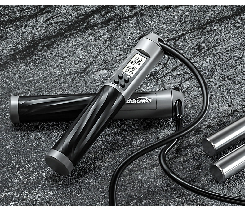 Cross-Border Skipping Rope with Counter Cordless Electronic Weight-Bearing Kids' Fitness Equipment Steel Wire Examination Sports Intelligence Factory Wholesale Cross-Border Skipping Rope with Counter Cordless Electronic Weight-Bearing Kids' Fitness Equipment Steel Wire Examination Sports Intelligence Factory Wholesale