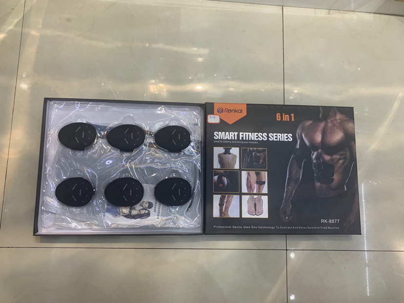 EMS Smart Fitness Instrument Abdominal Stickers Body Shaping and Belly Reducing Artifact Sports Body Shaping Home Exercise Lazy AB Fitness Equipment EMS Smart Fitness Instrument Abdominal Stickers Body Shaping and Belly Reducing Artifact Sports Body Shaping Home Exercise Lazy AB Fitness Equipment