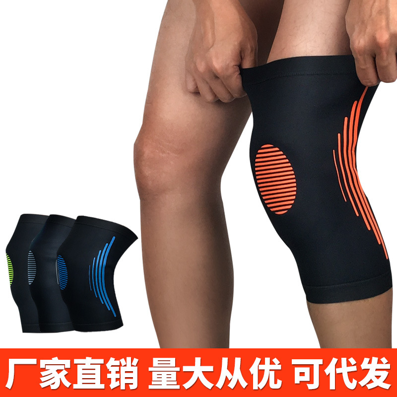 Wholesale Sports Kneecaps Cover Compression Protection Patella Leg Gaurd Set Outdoor Basketball Mountaineering Squat Protective Gear Customizable Delivery
